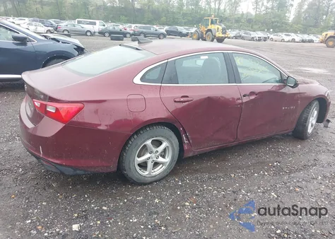 2016 Chevrolet Malibu Ls z USA, uszkodzony, nr VIN 1G1ZB5ST8GF261477